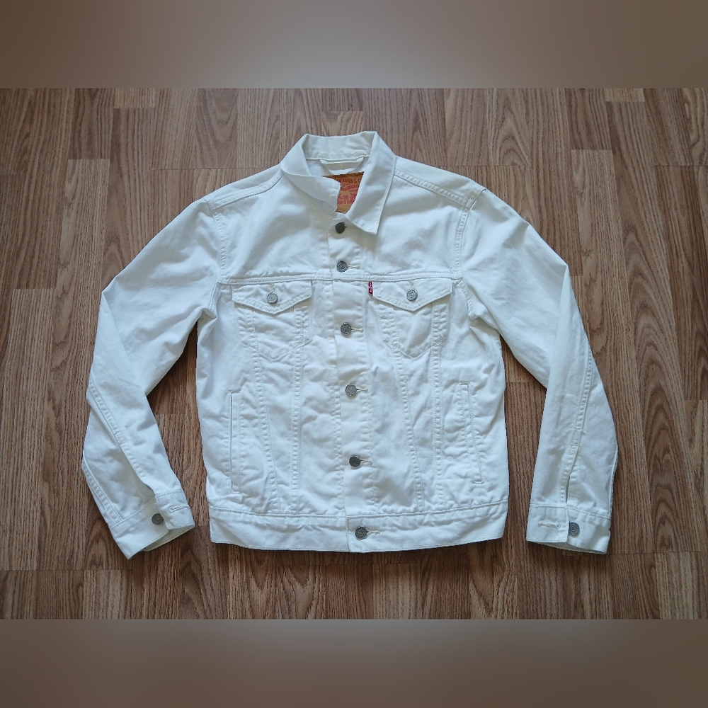 Levi's Women's White Jacket